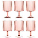 MESA STACKING WINE GOBLET PINK