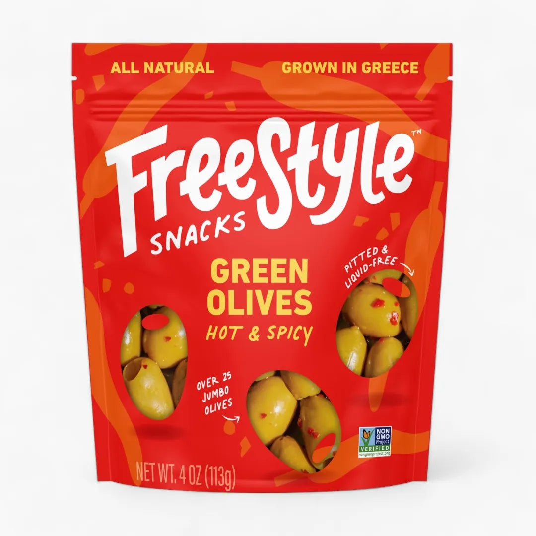 Hot & Spicy Green Olives