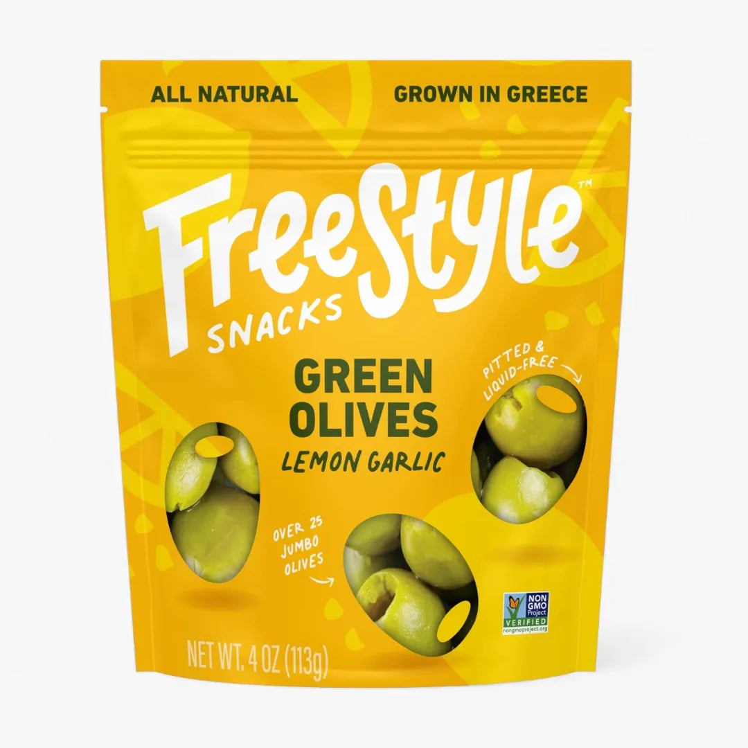 Lemon Garlic Green Olives