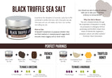 Black Truffle Sea Salt