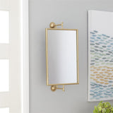 METAL WALL MIRROR