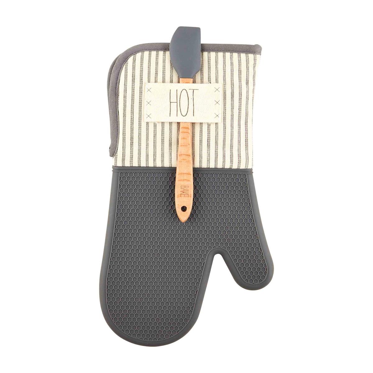 Silcone Oven Mitt Set