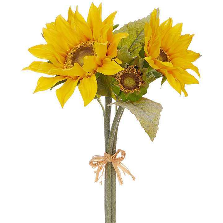 16'' Real Touch Sunflower Bouquet