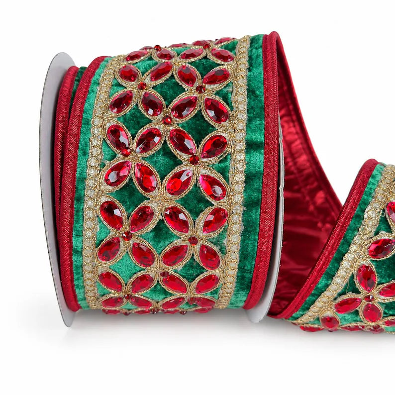 jeweled ribbon