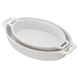STAUB OVAL BAKING DISH SET OF 2