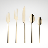 DALLAS FLATWARE SET 20 PC CHAMPAGNE