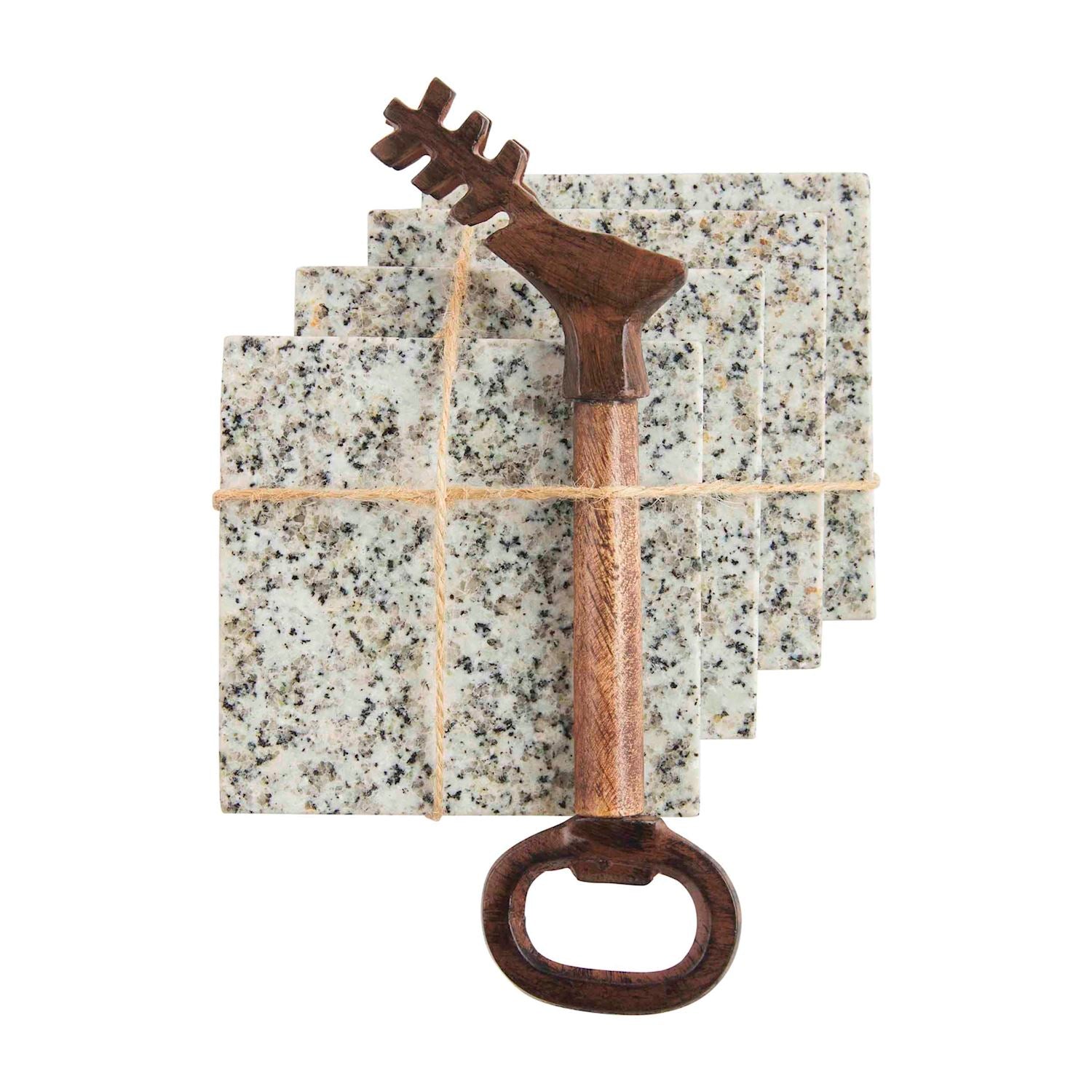 Deer Coaster Opener Set