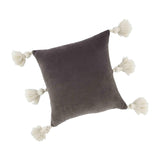 VELVET TASSLE PILLOW