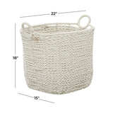 COTTON STORAGE BASKET LARGE