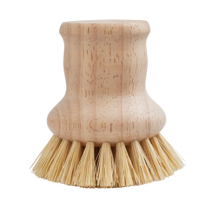 DISHPAN BRUSH NATURAL BRISTLES