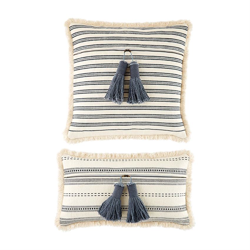 LUMBAR TASSEL FRINGE PILLOW
