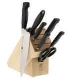 Four Star 8-pc, Knife block set, natural