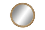 Wood Wall Mirror 24"D