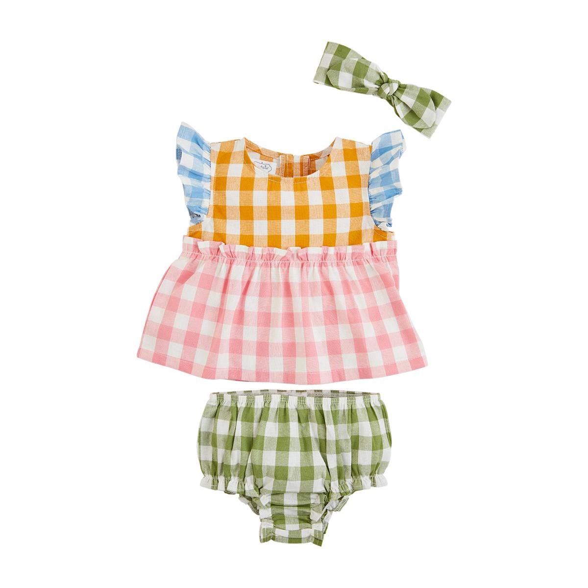 colorful baby outfit 