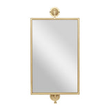 METAL WALL MIRROR