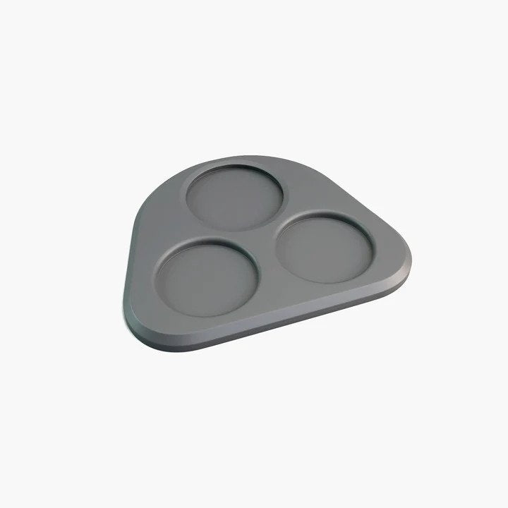 gray pod holder