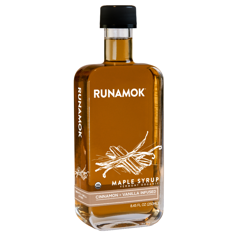 CINNAMON + VANILLA INFUSED MAPLE SYRUP