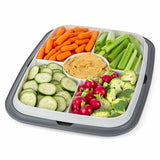 COLLAPSIBLE ENTERTAINING CARRIE WITH EGG TRAY