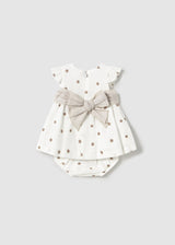 White Polka Dot Dress