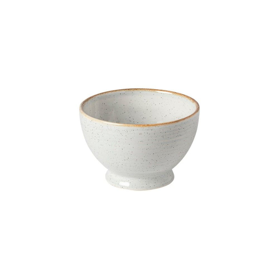 white bowl w gold rim