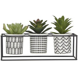 ARTIFICIAL PLANT W MTL STAND