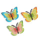 11.6''L METAL SPRING BUTTERFLY