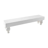 WHITE LONG FOOTED WOOD STAND