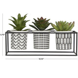 ARTIFICIAL PLANT W MTL STAND