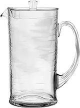 CORDOBA PITCHER W LID CLEAR