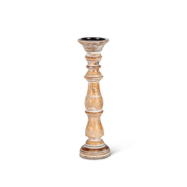 Mango Wood Candleholder