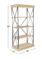 WD MTL SHELF 30''W 60''H