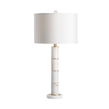30'' H MARBLE TABLE LAMP