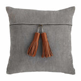 CORDUROY ZIPPER PILLOW