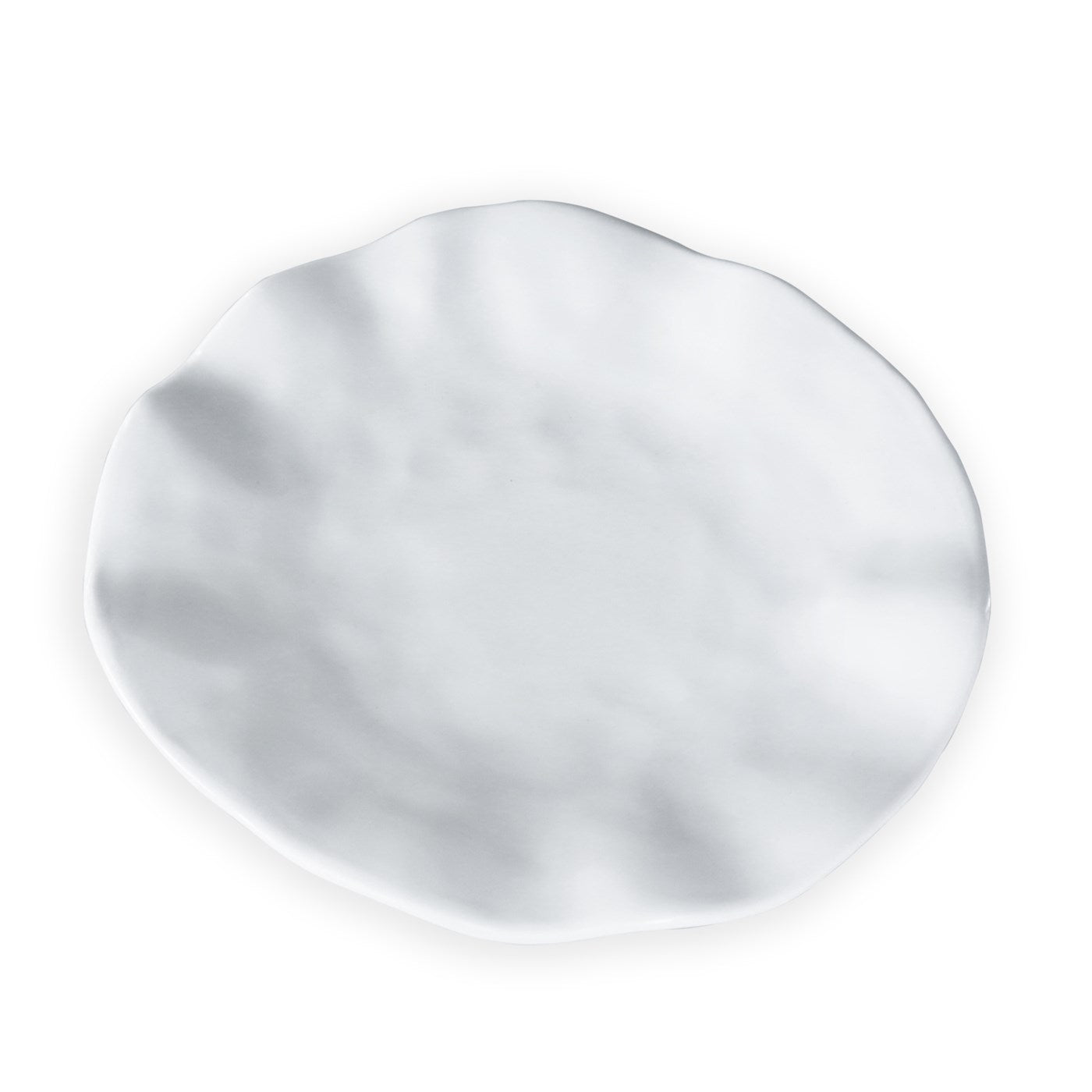 White Plate on a white background