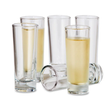 SET OF 6 TALL SHOT GLASSES