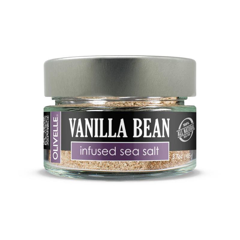 vanilla bean infused sea salt