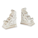 CORBEL BOOKENDS SET 2
