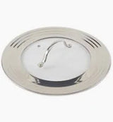 lid on white background