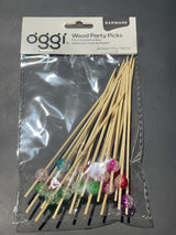 SET OF 20 COCKTAIL PICKS W BALLS