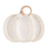 white pumpkin platter