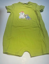 Green Dog romper