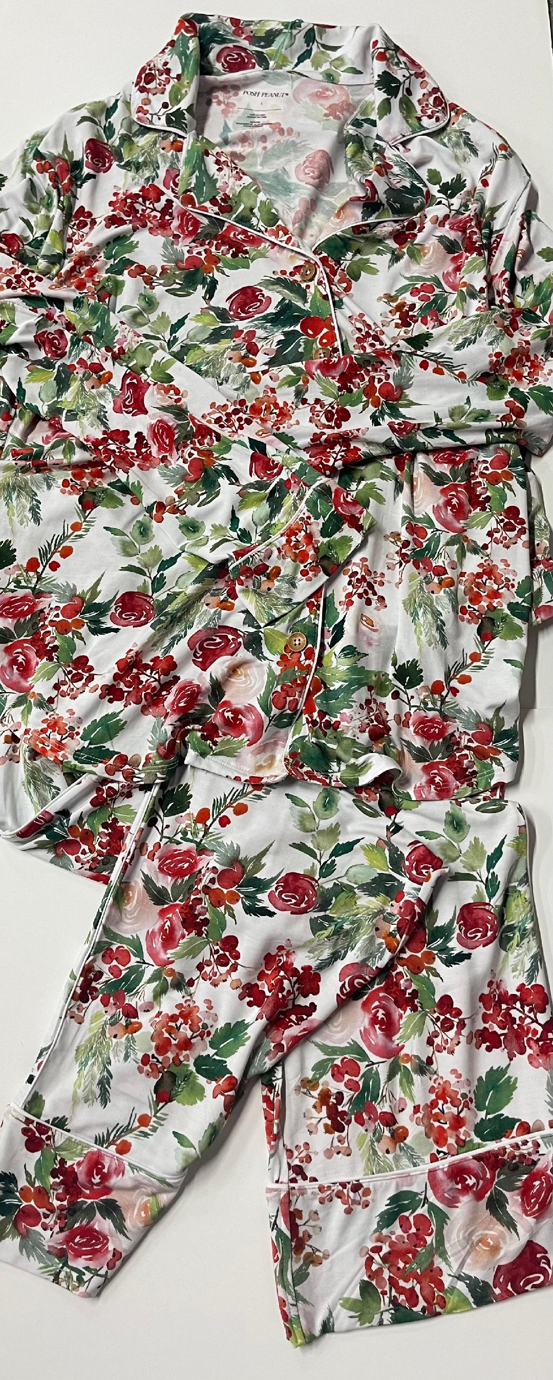 BEATRIX WOMENS PJ SET LG