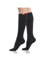 BLACK WIDE CALF COMPRESSION SOCK M/L
