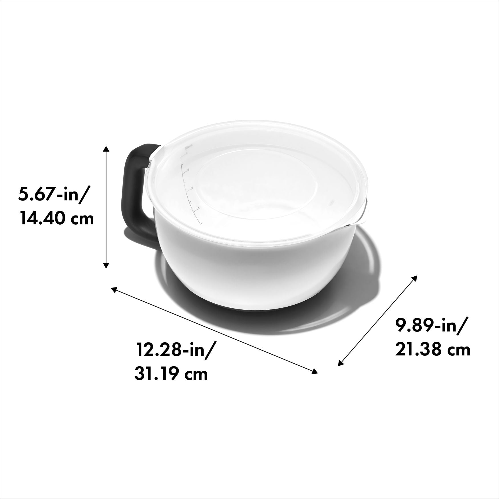 Oxo 4qt/4Liter Batter Bowl w Lid