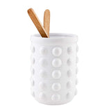 STUDDED UTENSIL CROCK