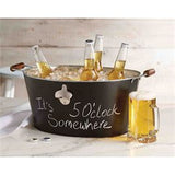 CHALKBOARD BEVERAGE TUB