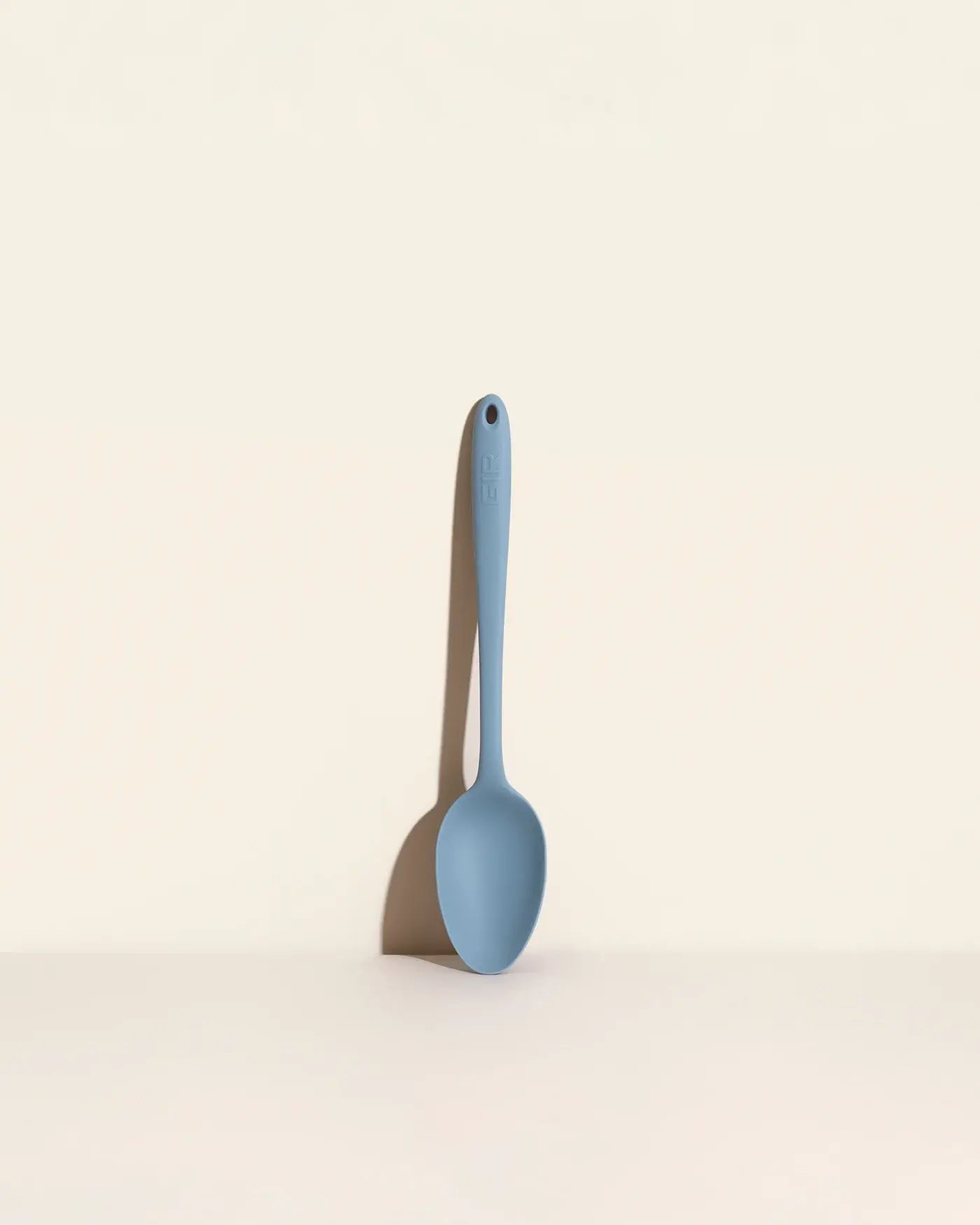 blue silicone spoon