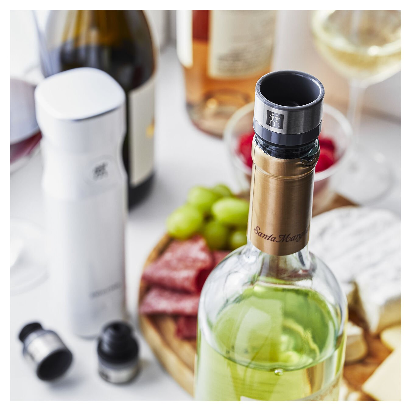 Vacuum Wine Sealer 3 Pc Set