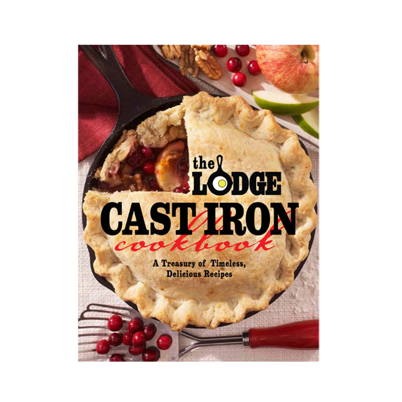Lodge cookbook on white background