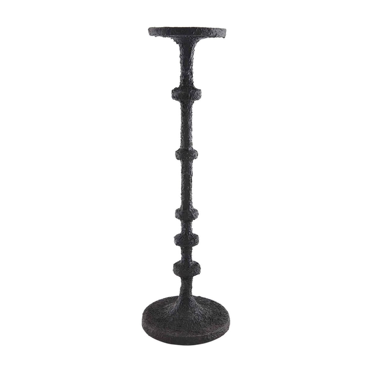 iron black candlestick 